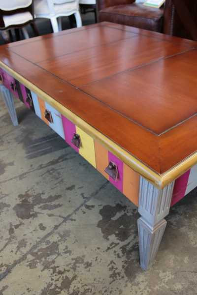 Candy Cane Coffee Table