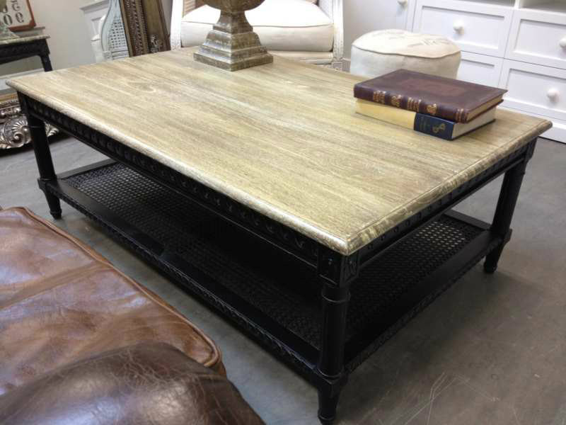 Hamptons Rattan Coffee Table