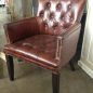 Memphis Aged Leather Armchair