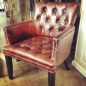 Memphis Aged Leather Armchair