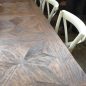 Ika Parquetry Dining Table - Light
