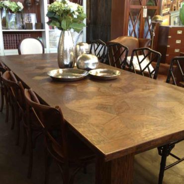 Ika Parquetry Dining Table - 300cm