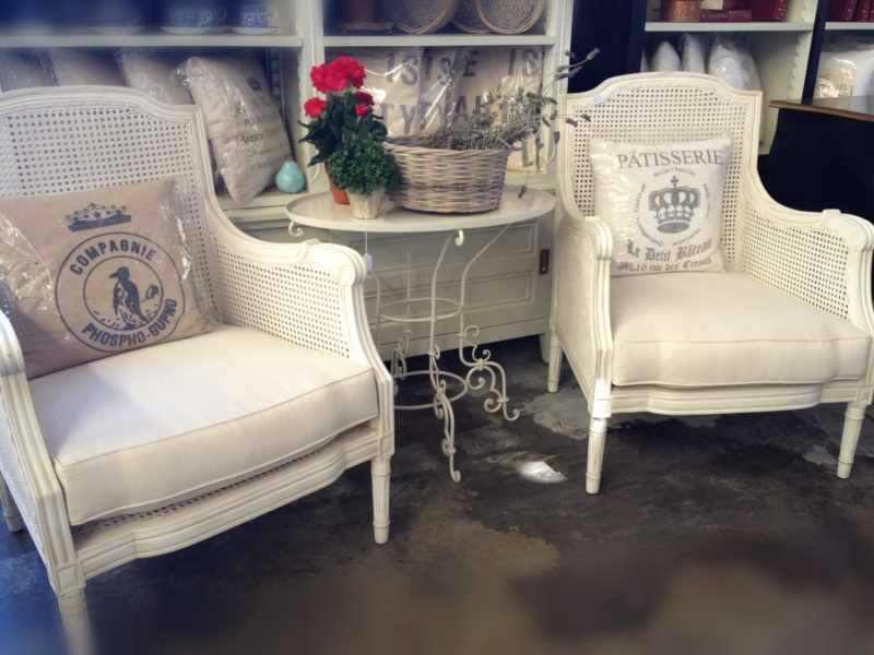 Hamptons Rattan Armchair