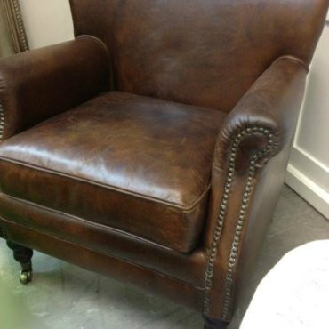 Doctus Aged Leather Armchair