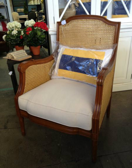 Hamptons Rattan Armchair
