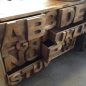 Alphabet Sideboard - Natural