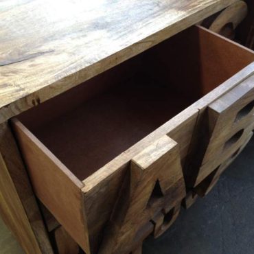 Alphabet Sideboard - Natural