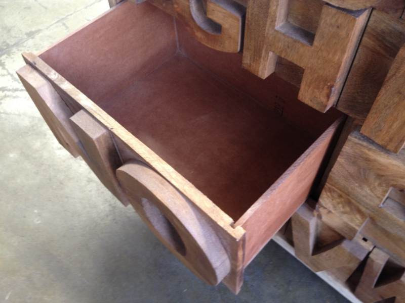 Alphabet Sideboard - Natural