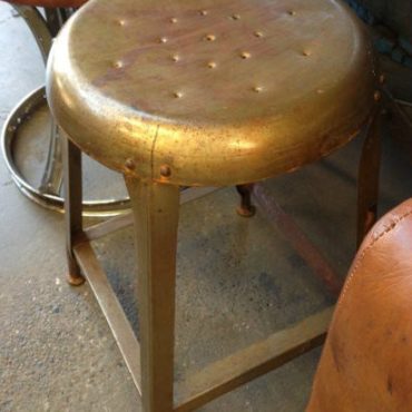 Taylor Short Round Industrial Stool