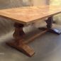 Artisan Parquetry Top Dining Table