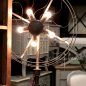 Industrial Fan Floor Lamp
