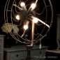 Industrial Fan Floor Lamp
