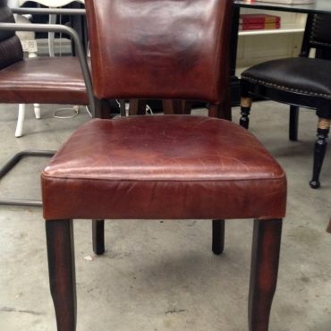 Cuba Aged Leather Dining Chair