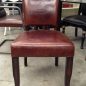 Cuba Aged Leather Dining Chair