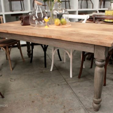 Anchors Away Rustic Dining Table
