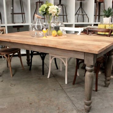 Anchors Away Rustic Dining Table
