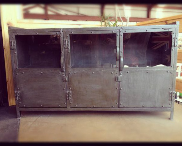 Foundry 3 Door Industrial Sideboard