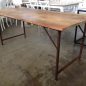 Cartage Folding Industrial Dining Table