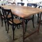 Cartage Folding Industrial Dining Table