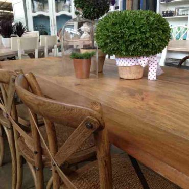 Cartage Folding Industrial Dining Table