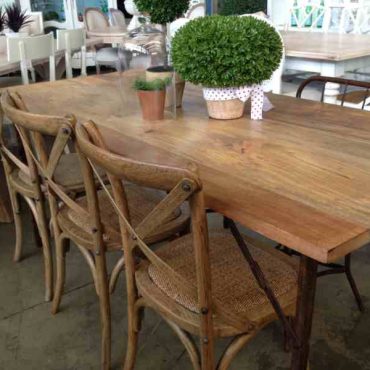 Cartage Folding Industrial Dining Table