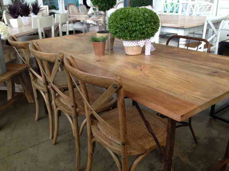 Cartage Folding Industrial Dining Table