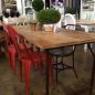 Cartage Folding Industrial Dining Table