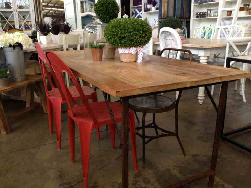 Cartage Folding Industrial Dining Table