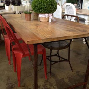 Cartage Folding Industrial Dining Table