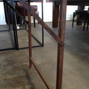 Cartage Folding Industrial Dining Table