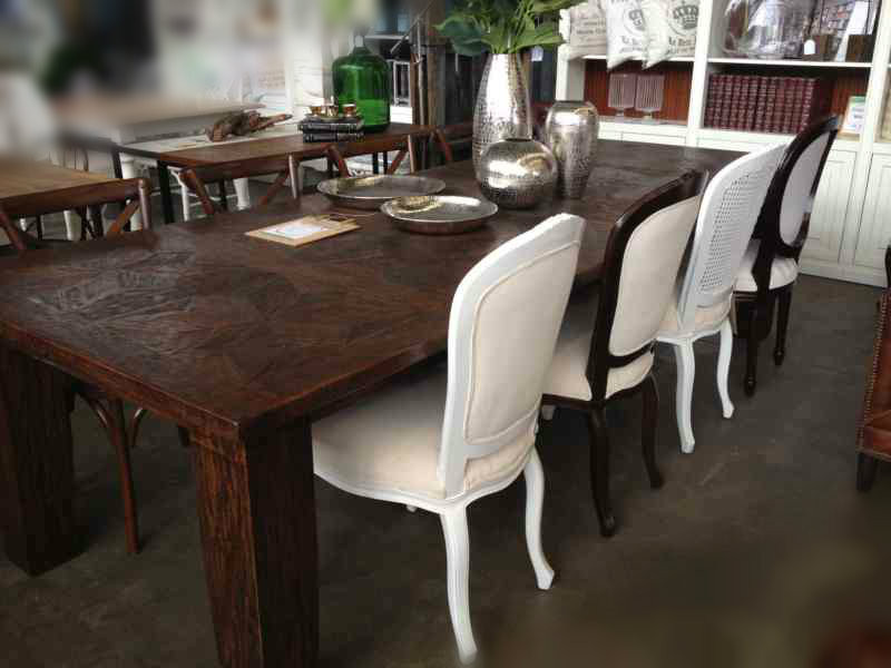 Ika Parquetry Dining Table - 300cm