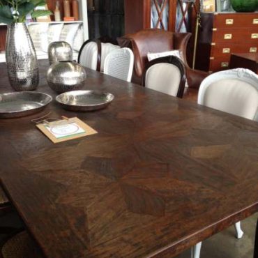 Ika Parquetry Dining Table - 300cm
