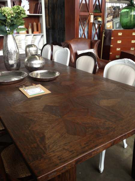 Ika Parquetry Dining Table - 300cm