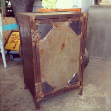 Foundry Industrial Side Table /  Bedside