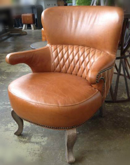 Belle Leather Armchair