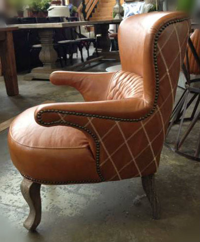 Belle Leather Armchair