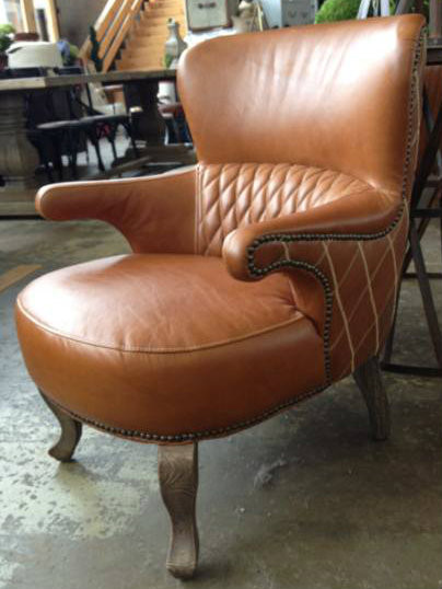 Belle Leather Armchair