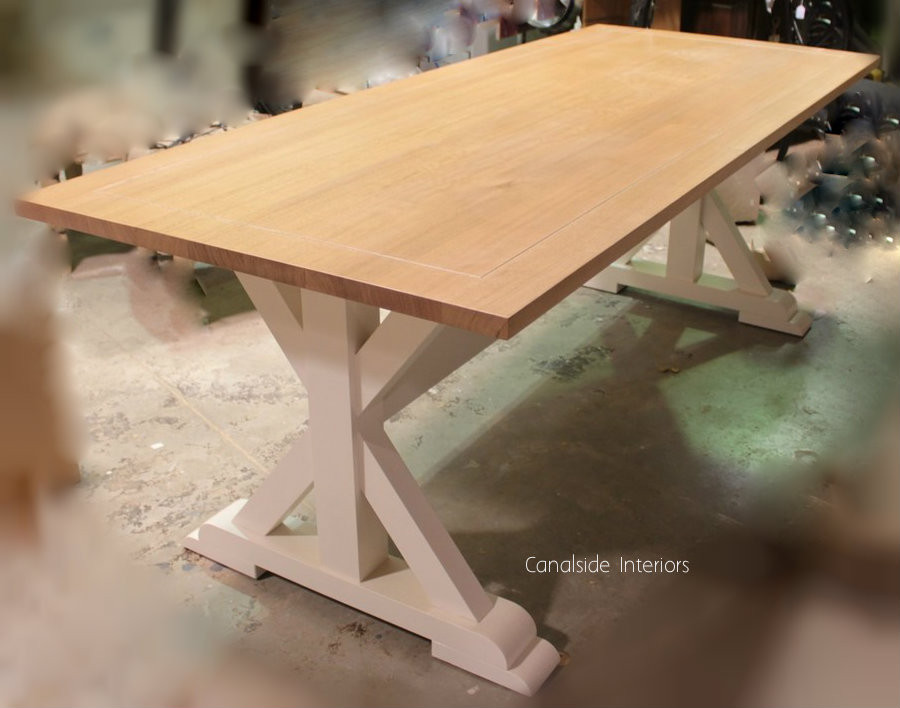 Custom Made Lyon Dining Table by Canalside Interiors
