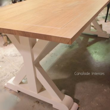 Custom Made Lyon Dining Table by Canalside Interiors