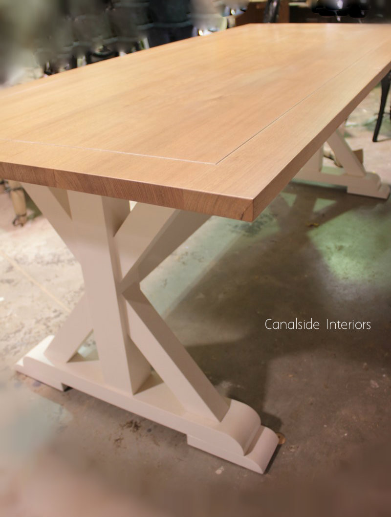 Custom Made Lyon Dining Table by Canalside Interiors
