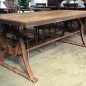 Protractor Alpha Industrial Dining Table