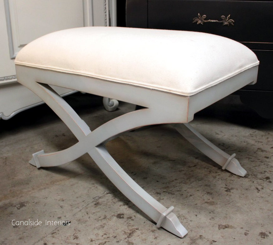 X-Base French Foot Stool