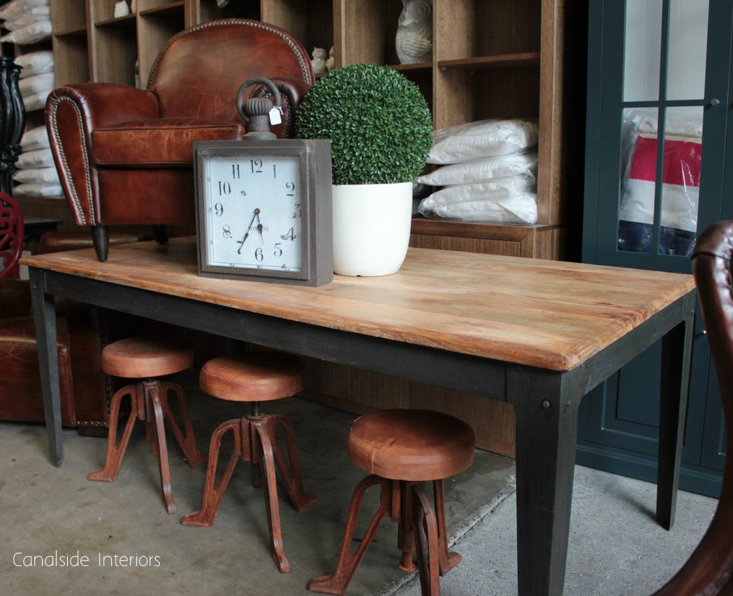 Carriage Industrial Dining Table