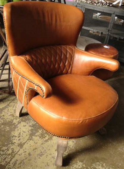 Belle Leather Armchair
