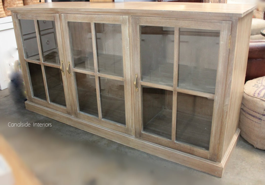 South Hamptons Glass Sideboard