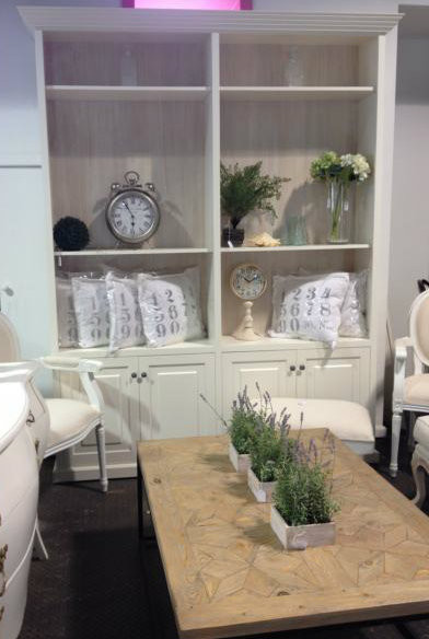 Parquetry Top Coffee Table in Driftwood Colour