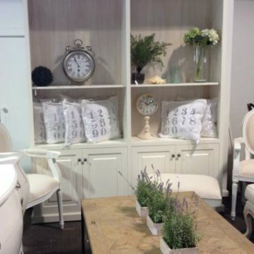 Parquetry Top Coffee Table in Driftwood Colour