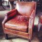 Metropolitan Aged Leather Armchair