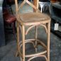 Cross Back Bar Stool