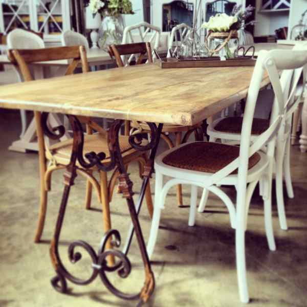 Alexandra Dining Table - Industrial